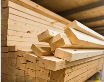 Tailles Commerciales 6X6 Produit en Bois Détaillé Planches en Pin Massif